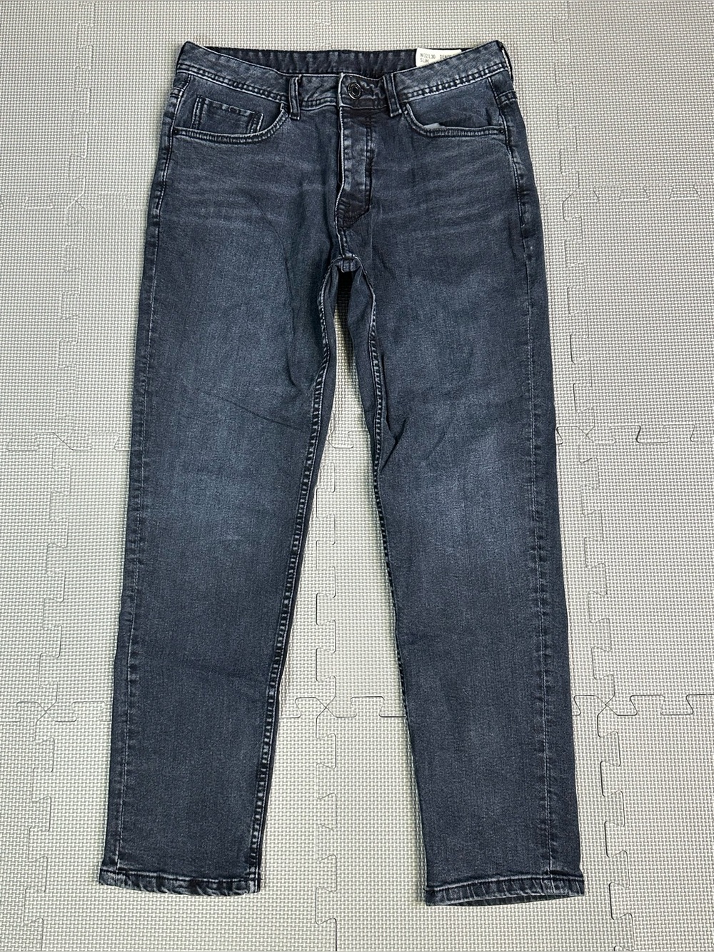 Denim Co Original Jeans Men’s 32/30 Slim Dark Wash Button Fly
